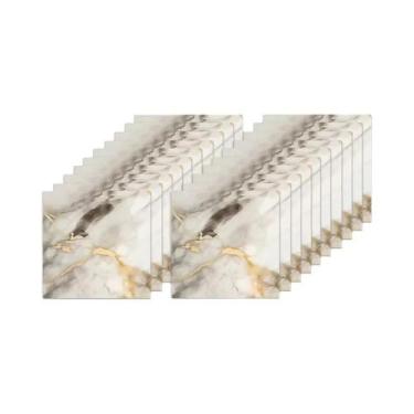 Imagem de Papel De Parede Autoadesivo Impermeável 30x30cm Adesivos De Azulejo Pa