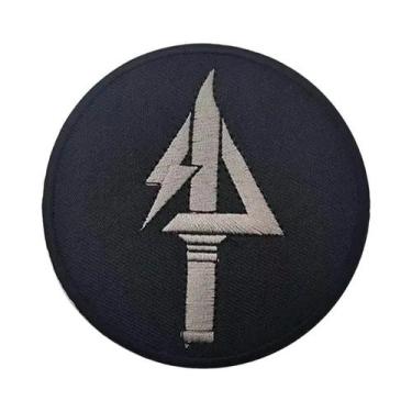 Imagem de Emblema Tático De Bordado De 8,5CM Com tiras autocolantes, Distintivos