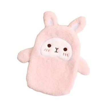 Imagem de Capa De Pelúcia De Desenho Animado Fofa Para Bolsa Térmica De Borracha