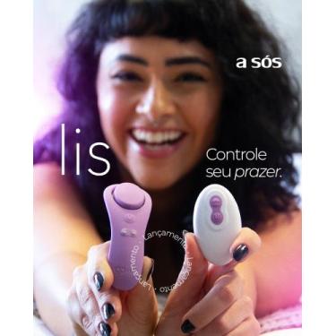 Imagem de Vibrador e Estimulador Recarregável Go Vibe Lis - A SOS