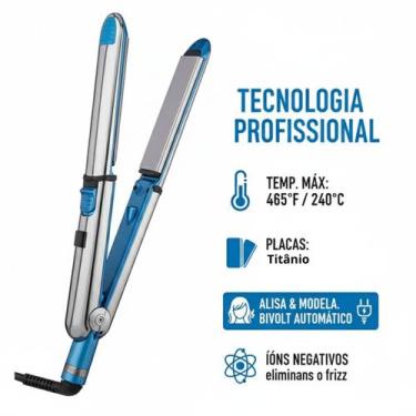 Imagem de Chapinha Profissional para Todos os Tipos de Cabelo