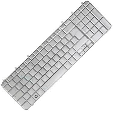 Imagem de Teclado mBook para HP Dv7-1009tx Dv7-1010ed Dv7-1010ef Prata Br