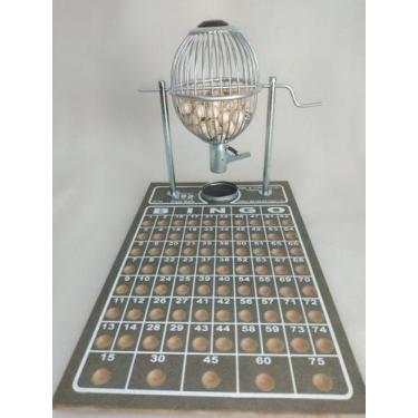 Imagem de Jogo BINGO Globo N1 Cromado + 200 cartelas - TRÊS REIS