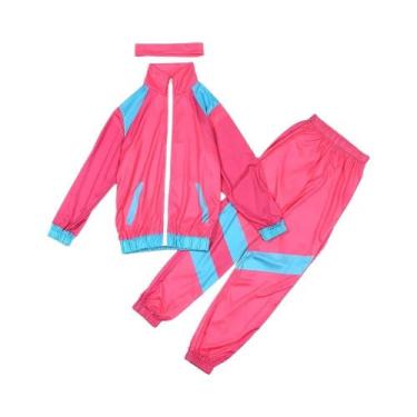 Imagem de Conjunto De Roupa Retro Dos Anos 80 Para Meninos E Meninas, Fantasia H