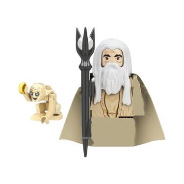 Imagem de Mini Figuras De Ação Blocos De Montar Orcs Anões Elfos Cavaleiros De R