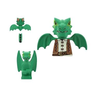 Imagem de Blocos De Montar De Cavaleiros Medievais Dragonborn, Brinquedos De Ani