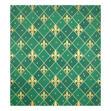 Imagem de Blueangle Mardi Gras Argyle capa de ímã para lava-louças, decoração da capa frontal da máquina de lavar louça, adesivos de eletrodomésticos, adesivos de eletrodomésticos, 58 cm C x 66 cm adesivo
