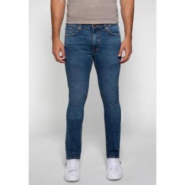 Imagem de Calça Jeans Skinny Guess Azul-Masculino