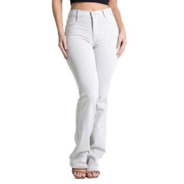 Imagem de Calça Sarja Sawary Boot Cut - 281855 - Mescla 48-Feminino