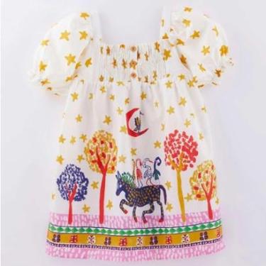 Imagem de Vestido Curto Infantil Fábula Festa da Burrica-Feminino