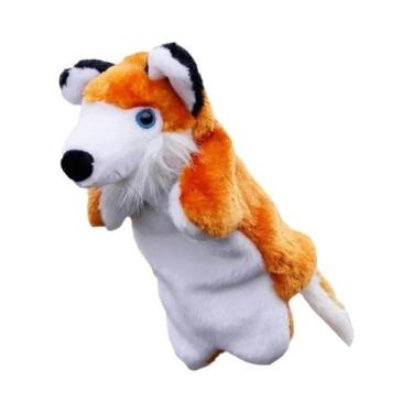 Imagem de Fantoches De Pelúcia Kawaii De 25cm, Panda, Papagaio, Raposa, Coala, B