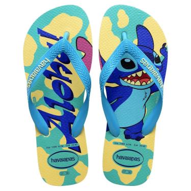 Imagem de Chinelo Havaianas Top Disney Classics Stitch Bege Conforto-Unissex