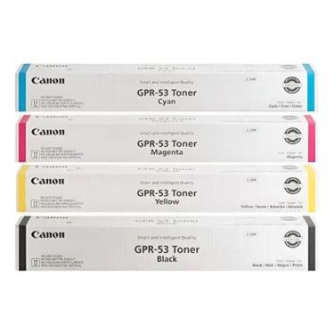 Imagem de Toner Canon Gpr-53 Kit 4 Cores Preto, Magenta, Ciano, Amarelo | C3330 C3525 C3530 C3730