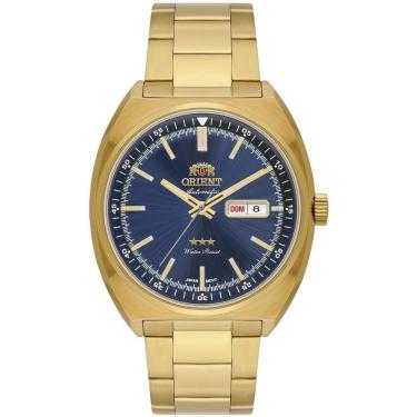 Imagem de Relógio Orient Masculino Automático Dourado - Ref: F49GG032