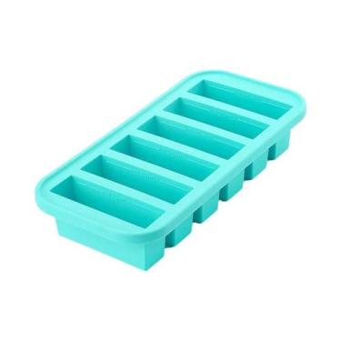 Imagem de Formas De Silicone Herméticas Para Congelador Com Tampas, Molde De Gel