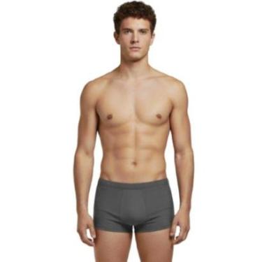 Imagem de Sunga Box Básica Lisa Bella Fiore Confortavel Para Piscina Moda Praia Masculina-Masculino