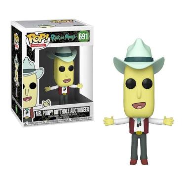 Imagem de Funko Pop Rick And Morty 691 Mr Poopy Butthole Auctioneer