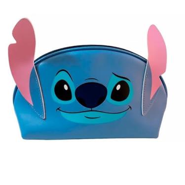 Imagem de Necessaire Oval com Aplique Stitch Disney 10073249 - ZonaCriativa