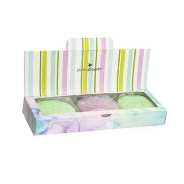 Imagem de Caixa de Sabonetes em barra 03 unidades Pierre Alexander