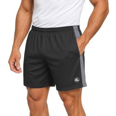 Imagem de Bermuda Esporte Legal Line Masculina - Preto XGG, Preto, XGG