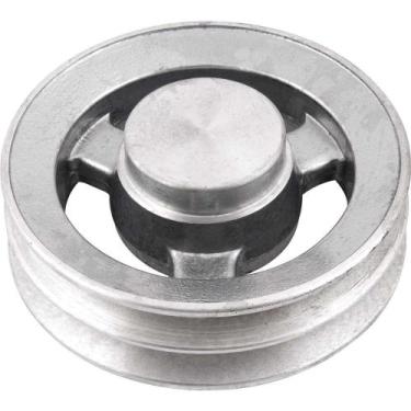 Imagem de Polia de Alumínio 2 Canais, Perfil A, 120 mm, sem Furo Vonder