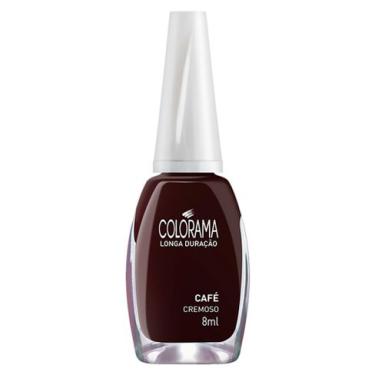 Imagem de Esmalte Café Cremoso 8ml Colorama Longa Duração Hipoalergênico