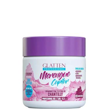Imagem de Glatten Merengue Capilar - Máscara Creme Desmaia Cabelo Textura Chantilly 180g