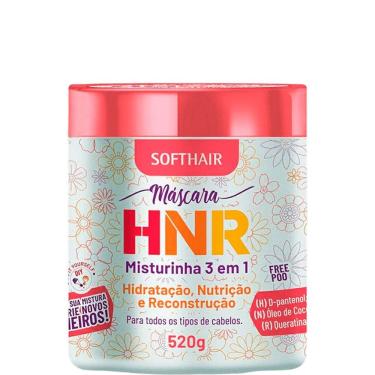 Imagem de Soft Hair Misturinha Hnr - Máscara 3 Em 1 Free Poo 520g