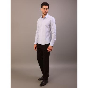 Imagem de Camisa Manga Longa Slim Cannes Básica Essential - Azul Claro-Masculino