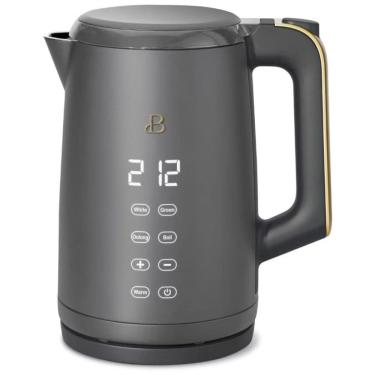 Imagem de Chaleira elétrica Beautiful 1,7L cinza com display touch, 4 programas de temperatura, modo manter aquecido, 1500W, 110V