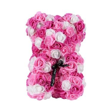 Imagem de Urso De Rosas Eternas Artificiais De 25m Para Mãe, Presentes Para O Di