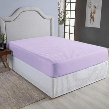 Imagem de Protetor Impermeável Colchão Casal Queen Capa Protetora Anti Ácaro - L