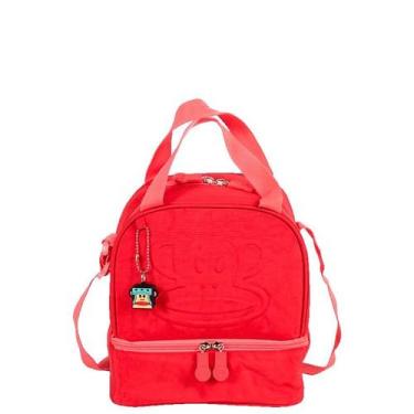 Imagem de Lancheira 2 Compartimentos Paul Frank Classics Vermelho - Cereja - Ses