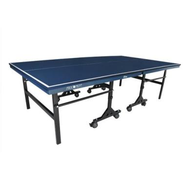 Imagem de Mesa Tênis Mesa , ping pong Com rodas 25mm Mdf Oficial Klopf 1008 - Pr