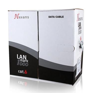 Imagem de Cabo de Rede Nexans Cat6 Cinza - 30 Metros