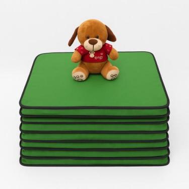 Imagem de Kit 6 Tapetes Higiênicos Laváveis 70x50cm Super Absorventes até 200 La