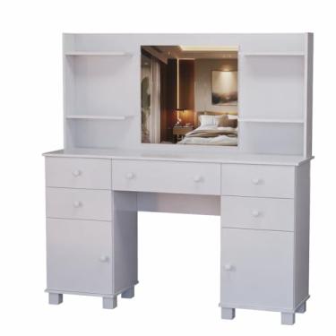 Imagem de Penteadeira Oásis com Espelho e Gavetas Design Moderno Amplo Espaço e Elegância para seu Quarto