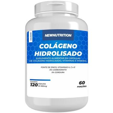 Imagem de Colágeno Tipo 1 Hidrolisado - 120 Cápsulas NewNutrition-Unissex