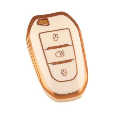 Imagem de Capa Protetora De TPU Para Chave Remota De Carro Peugeot Citroen Para 