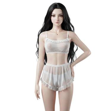 Imagem de Short Doll Doce Encanto Lingerie Delicada, Sensual e Confortável - Rar