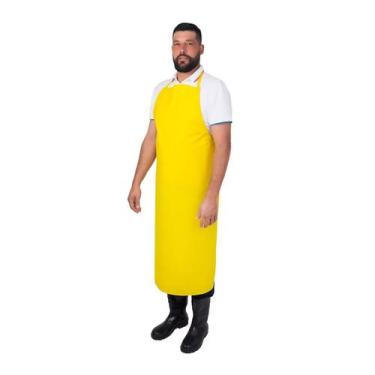 Imagem de Avental Químico Nylon Amarelo Ouro ~ Vértice, G