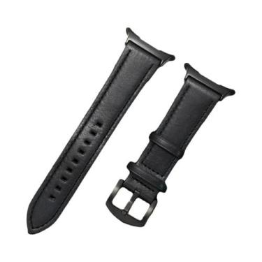 Imagem de Pulseira De Couro De 40mm 44mm 47mm Para Samsung Galaxy Watch Classic 