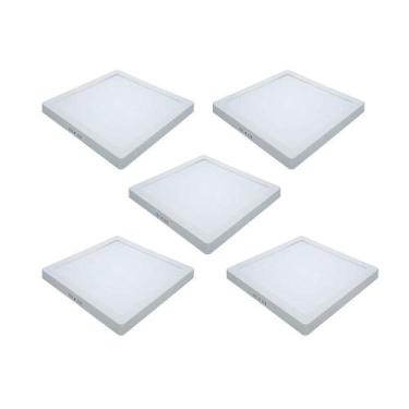 Imagem de Plafons Modaza de Sobrepor , 24W, Branco - 5 Unidades