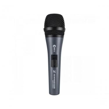 Imagem de Microfone Dinâmico E835-s Cardióide com Chave ON-OFF e Resposta de Frequência 40-16000 Hz Cinza Sennheiser