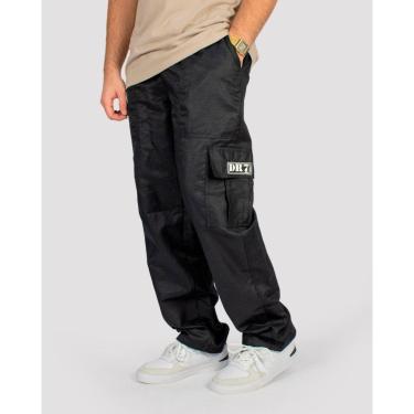 Imagem de Calça DR7 Street Rip Stop Cargo - Preta-Unissex