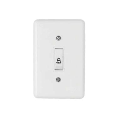 Imagem de Interruptor para Campainha Stylus com Design Moderno e Instalação Prática Ilumi