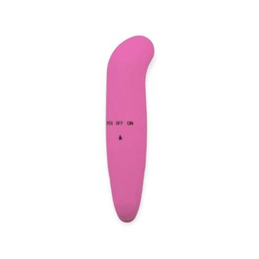 Imagem de Vibrador para Ponto g Vibrador Ponto g Vibração Única em ABS 12cm X 2 e 5cm Rosa Textura Aveludada SI