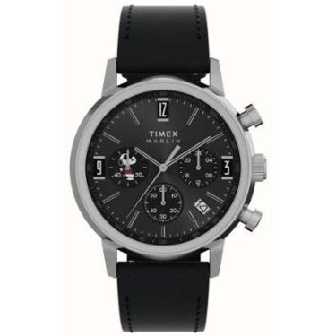 Imagem de Relógio Timex X Peanuts Marlin Chronograph TW2Y48500 40mm Couro-Masculino