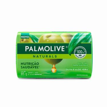Imagem de Sabonete Naturals Hidratação Saudável Aloe e Oliva 85g 12 Unidades - Palmolive