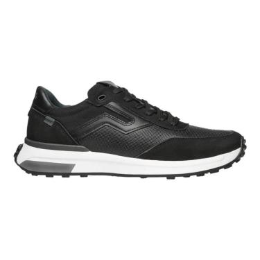 Imagem de Tênis Sapatênis Pegada Nobuck Couro Preto Masculino-Masculino